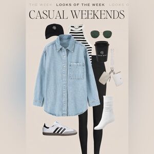 ZARA Oversized Denim Shirt Light Wash | Relaxed Fit
